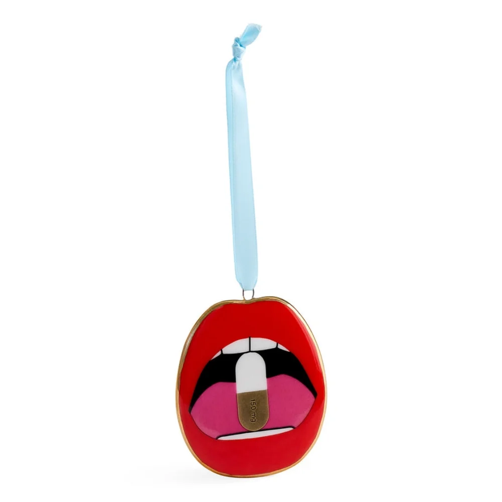 Jonathan Adler lips full dose Ornament New